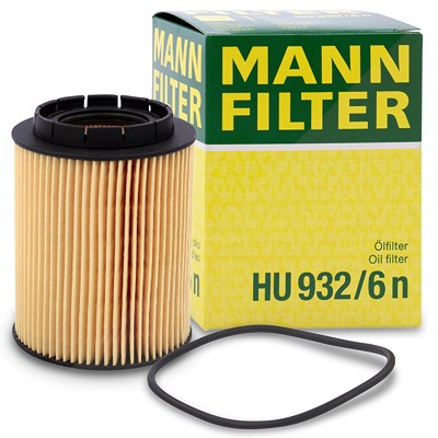 Mann-filter Ölfilter [Hersteller-Nr. HU932/6n] für Audi, Ford, Jeep, Mercedes-Benz, Porsche, VW von MANN-FILTER