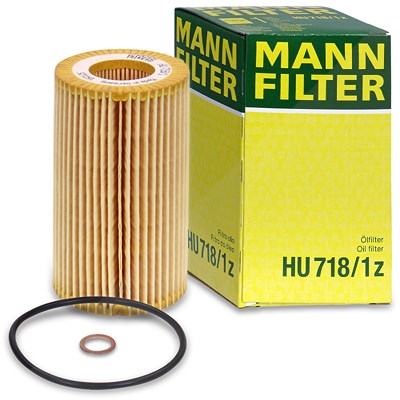 Mann-filter Ölfilter [Hersteller-Nr. HU718/1z] für BMW, Land Rover, Mg, Rover von MANN-FILTER