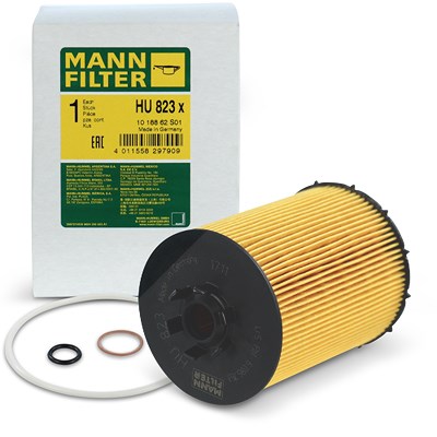 Mann-filter Ölfilter [Hersteller-Nr. HU823x] für BMW, Rolls-royce, Wiesmann von MANN-FILTER