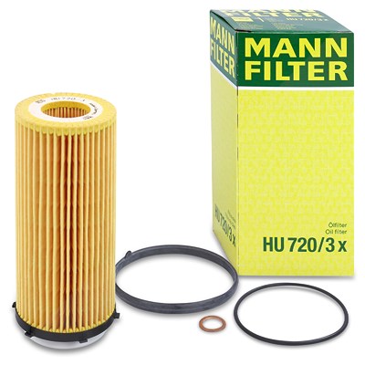 Mann-filter Ölfilter [Hersteller-Nr. HU720/3x] für BMW von MANN-FILTER