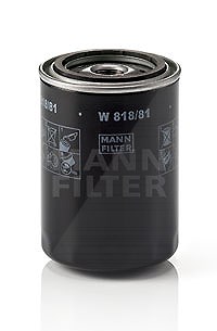 Mann-filter Ölfilter [Hersteller-Nr. W818/81] für Daihatsu, Nissan, Toyota, VW von MANN-FILTER