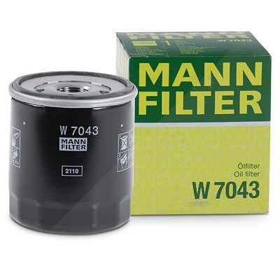 Mann-filter Ölfilter [Hersteller-Nr. W7043] für Ford, Ford Usa von MANN-FILTER