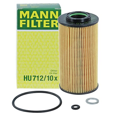 Mann-filter Ölfilter [Hersteller-Nr. HU712/10x] für Hyundai, Kia von MANN-FILTER