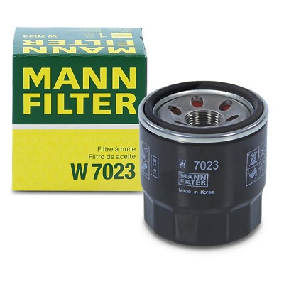 Mann-filter Ölfilter [Hersteller-Nr. W7023] für Hyundai, Kia von MANN-FILTER