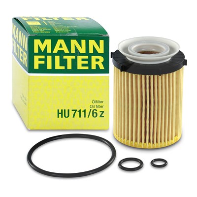 Mann-filter Ölfilter [Hersteller-Nr. HU711/6z] für Infiniti, Mercedes-Benz von MANN-FILTER