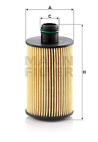 Mann-filter Ölfilter [Hersteller-Nr. HU7018z] für Jeep, Lancia, Maserati von MANN-FILTER