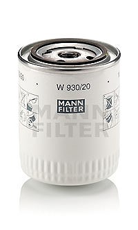 Mann-filter Ölfilter [Hersteller-Nr. W930/20] für Chrysler, Ford, Land Rover, Morgan, Rover, VW von MANN-FILTER