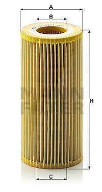 Mann-filter Ölfilter [Hersteller-Nr. HU721/3x] für Maybach, Mercedes-Benz von MANN-FILTER