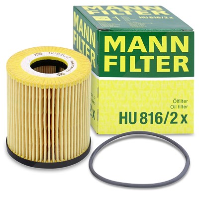 Mann-filter Ölfilter [Hersteller-Nr. HU816/2x] für Fiat, Jeep, Mini von MANN-FILTER