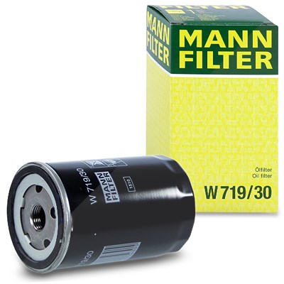 Mann-filter Ölfilter [Hersteller-Nr. W719/30] für Audi, Seat, Skoda, VW von MANN-FILTER