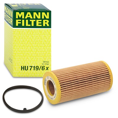 Mann-filter Ölfilter [Hersteller-Nr. HU719/6x] für Audi, Cupra, Ktm, Seat, Skoda, VW von MANN-FILTER