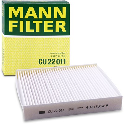 Mann-filter Filter, Innenraumluft [Hersteller-Nr. CU22011] für Dacia, Lada, Nissan, Renault von MANN-FILTER