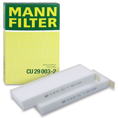 Mann-filter Filter, Innenraumluft [Hersteller-Nr. CU29003-2] für Citroën, Ds, Opel, Peugeot, Toyota von MANN-FILTER