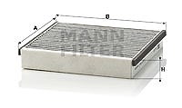 Mann-filter Filter, Innenraumluft [Hersteller-Nr. CUK1931-2] für Renault von MANN-FILTER