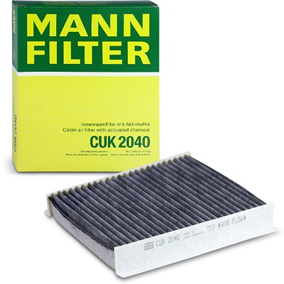 Mann-filter Filter, Innenraumluft [Hersteller-Nr. CUK2040] für Citroën, Fiat, Opel, Peugeot, Suzuki von MANN-FILTER