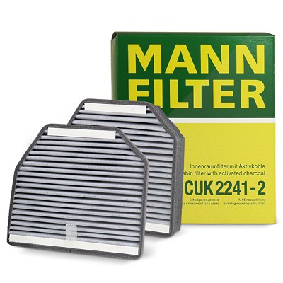 Mann-filter Filter, Innenraumluft [Hersteller-Nr. CUK2241-2] für Mercedes-Benz, Puch von MANN-FILTER