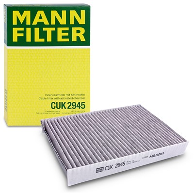 Mann-filter Filter, Innenraumluft [Hersteller-Nr. CUK2945] für Nissan, Renault von MANN-FILTER