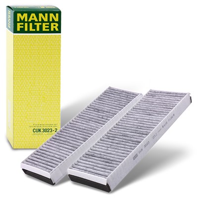 Mann-filter Filter, Innenraumluft [Hersteller-Nr. CUK3023-2] für Audi, Lamborghini, VW von MANN-FILTER