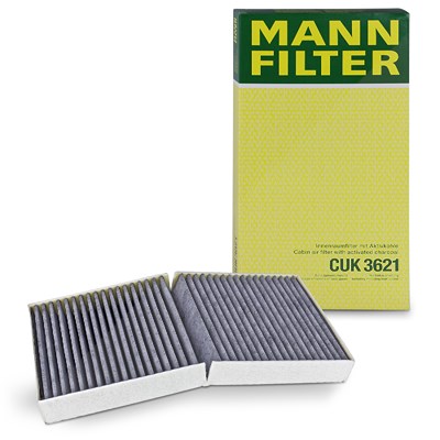 Mann-filter Filter, Innenraumluft [Hersteller-Nr. CUK3621] für Mercedes-Benz von MANN-FILTER