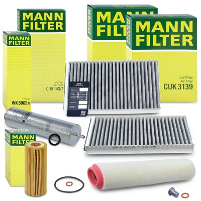 Mann-filter Inspektionspaket Filtersatz SET B für BMW von MANN-FILTER