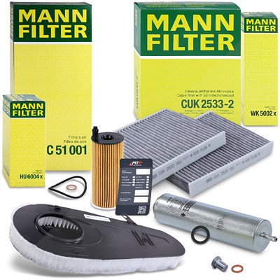 Mann-filter Inspektionspaket Filtersatz SET B für BMW von MANN-FILTER