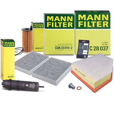 Mann-filter Inspektionspaket Set B für BMW von MANN-FILTER