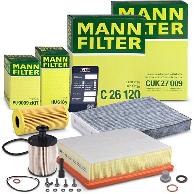 Mann-filter Inspektionspaket Set B für Fiat, Nissan, Renault von MANN-FILTER