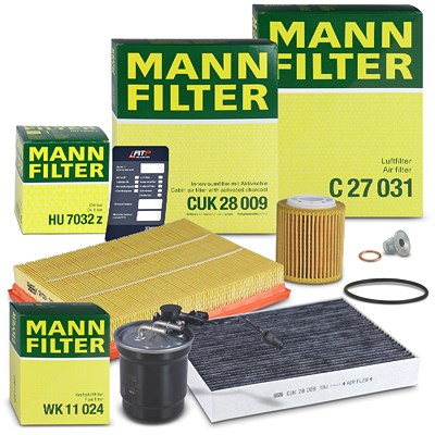 Mann-filter Inspektionspaket Set B für Ford von MANN-FILTER