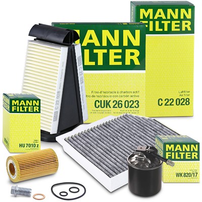 Mann-filter Inspektionspaket Set B für Mercedes-Benz Mann-filter Inspektionspaket Set B für Mercedes-Benz von MANN-FILTER