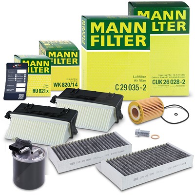 Mann-filter Inspektionspaket Set B für Mercedes-Benz von MANN-FILTER