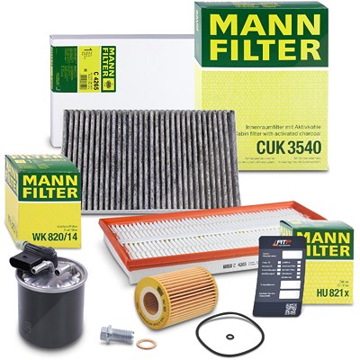 Mann-filter Inspektionspaket Set B für Mercedes-Benz von MANN-FILTER