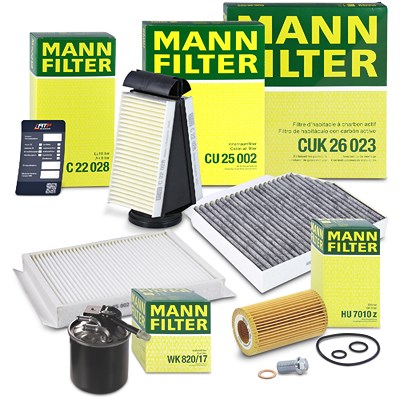 Mann-filter Inspektionspaket Set B für Mercedes-Benz Mann-filter Inspektionspaket Set B für Mercedes-Benz von MANN-FILTER