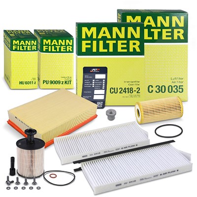 Mann-filter Inspektionspaket Set B für Nissan, Renault von MANN-FILTER