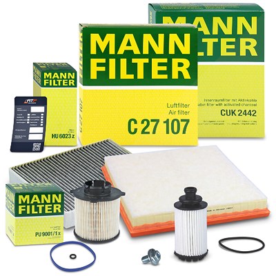 Mann-filter Inspektionspaket Set B für Opel von MANN-FILTER