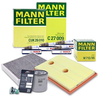 Mann-filter Inspektionspaket Set C für Audi, Seat, Skoda, VW von MANN-FILTER