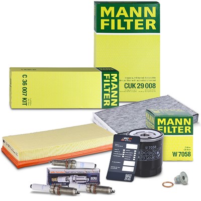 Mann-filter Inspektionspaket Set C für Citroën, Opel von MANN-FILTER