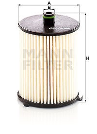 Mann-filter Kraftstofffilter [Hersteller-Nr. PU7007z] für Toyota von MANN-FILTER