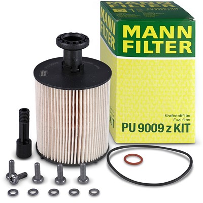 Mann-filter Kraftstofffilter [Hersteller-Nr. PU9009zKIT] für Fiat, Mercedes-Benz, Nissan, Opel, Renault von MANN-FILTER