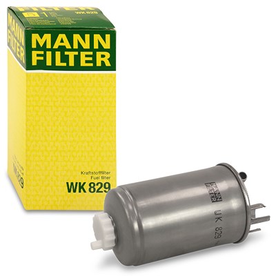 Mann-filter Kraftstofffilter [Hersteller-Nr. WK829] für Audi von MANN-FILTER