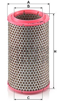 Mann-filter Luftfilter [Hersteller-Nr. C1589/2] für Fiat von MANN-FILTER