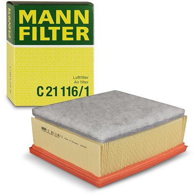 Mann-filter Luftfilter [Hersteller-Nr. C21116/1] für Citroën, Peugeot von MANN-FILTER