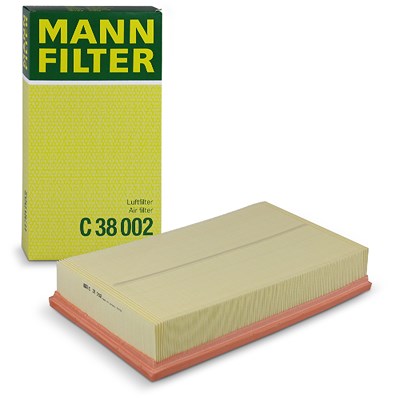 Mann-filter Luftfilter [Hersteller-Nr. C38002] für Audi, Cupra, Skoda, VW von MANN-FILTER