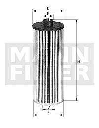 Mann-filter Ölfilter [Hersteller-Nr. HU6018z] für Opel von MANN-FILTER