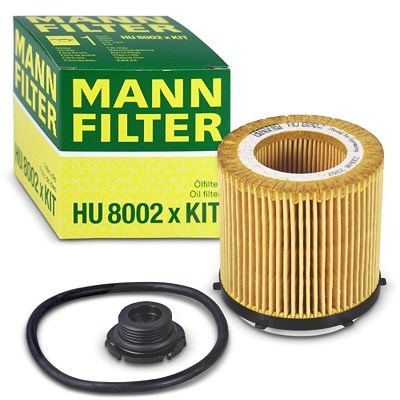 Mann-filter Ölfilter [Hersteller-Nr. HU8002xKIT] für BMW von MANN-FILTER