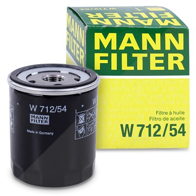 Mann-filter Ölfilter [Hersteller-Nr. W712/54] für Seat, Skoda, VW von MANN-FILTER