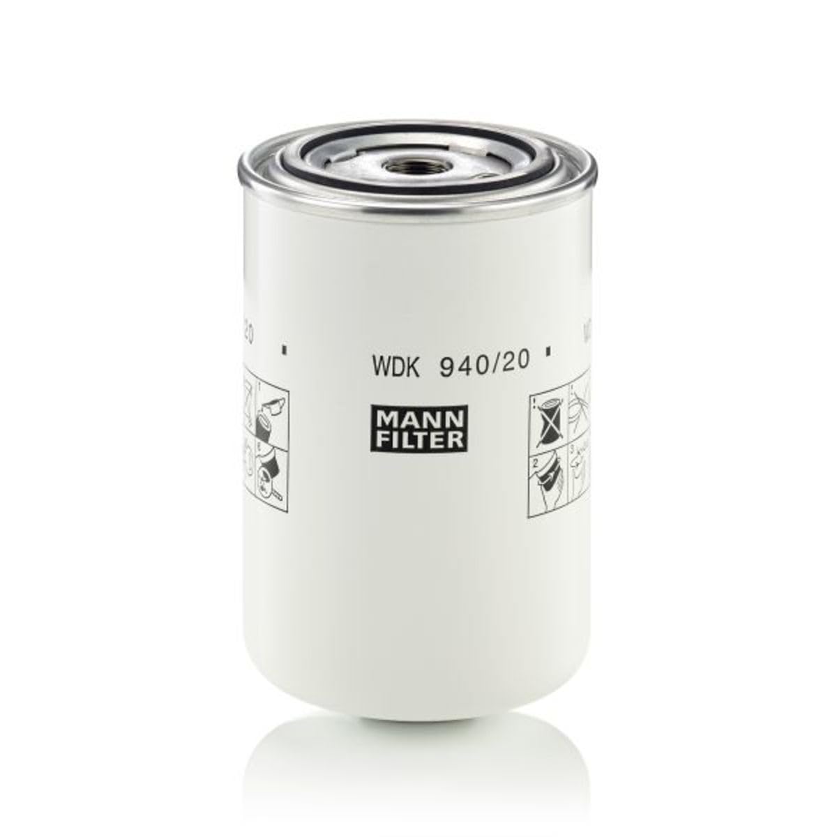 MANN-FILTER WDK 940/20 Ölfilter – Für Nutzfahrzeuge von MANN-FILTER