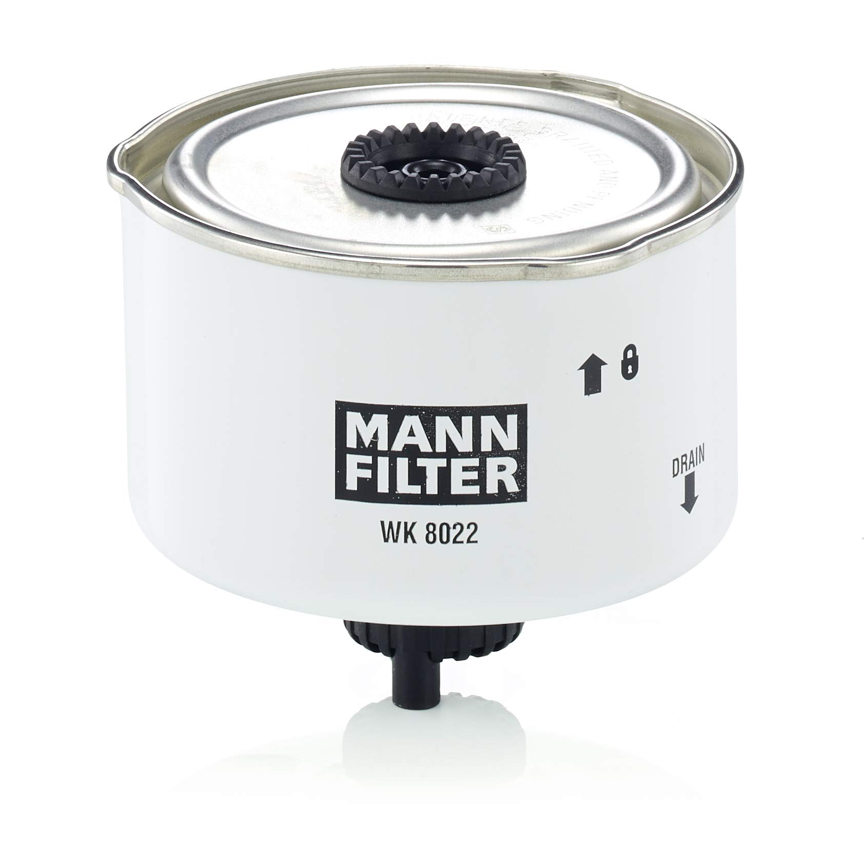 MANN-FILTER WK 8022 x Kraftstofffilter Satz mit Dichtung/Dichtungssatz Kraftstofffilter – Für PKW von MANN-FILTER