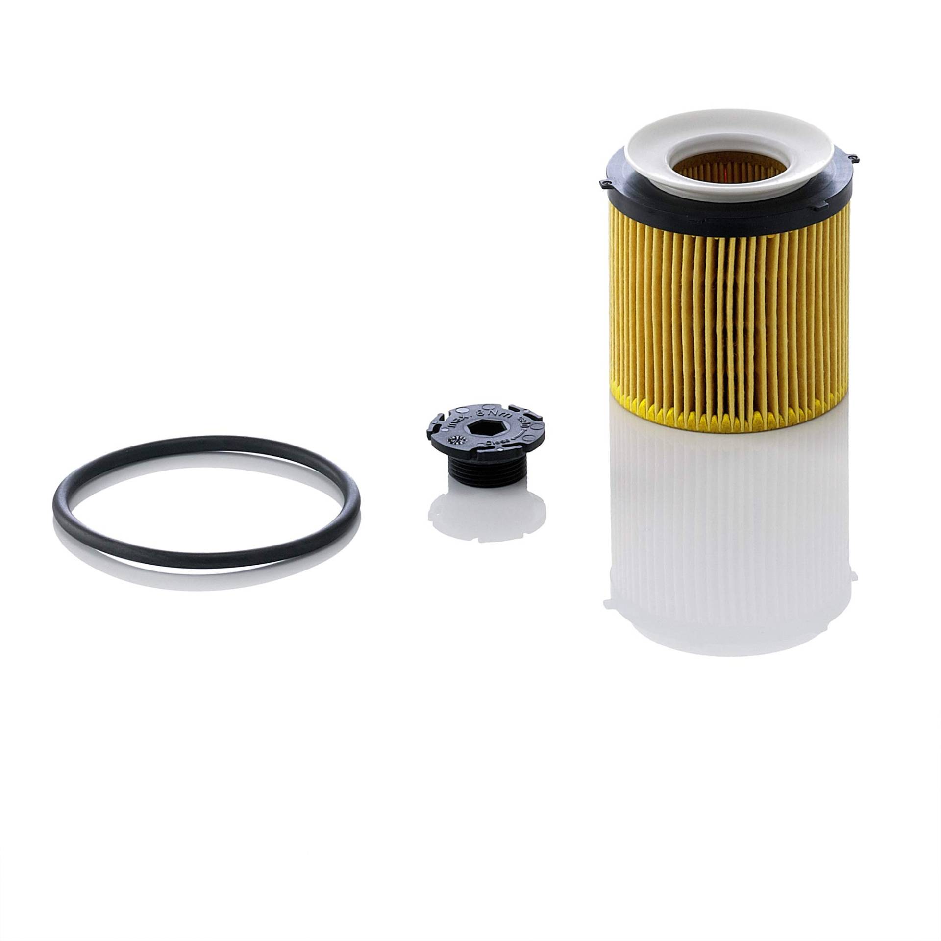 MANN-FILTER HU 8002 x KIT Ölfilter – Ölfilter Satz mit Dichtung / Dichtungssatz – Für PKW von MANN-FILTER