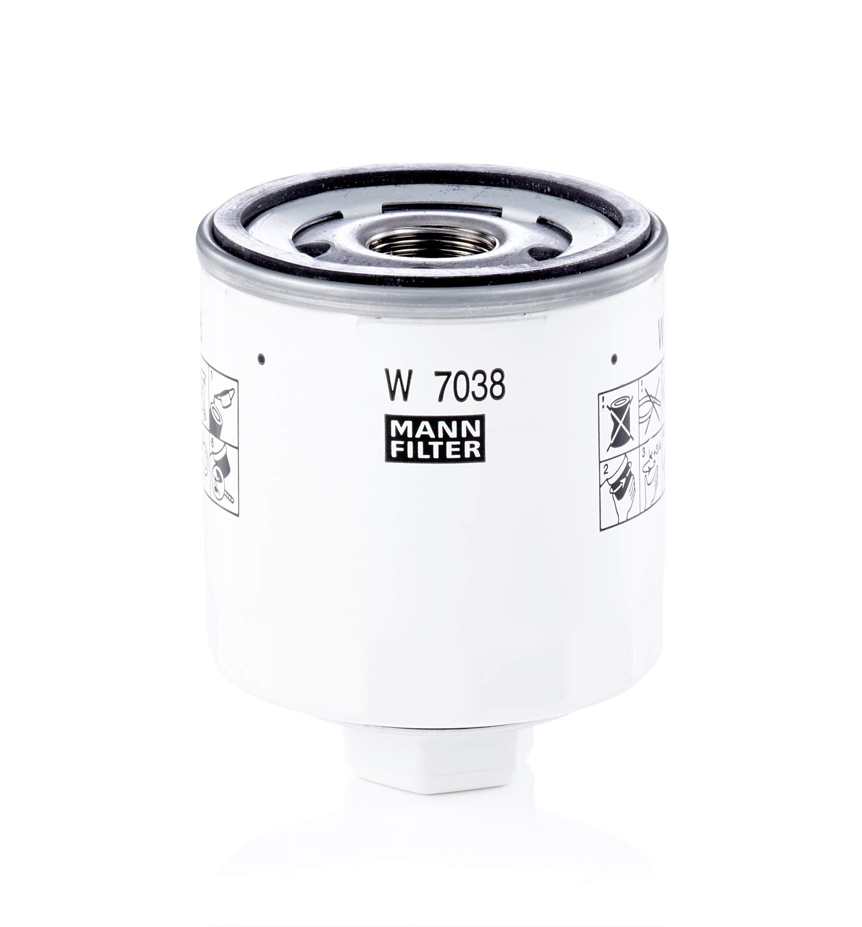 MANN-FILTER W 7038 Ölfilter – Für PKW von MANN-FILTER