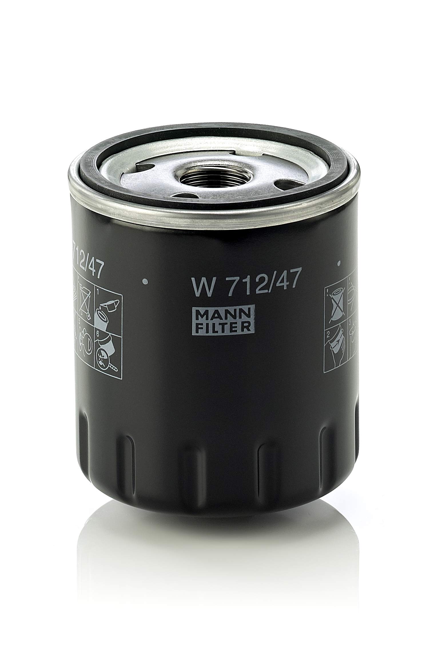 MANN-FILTER W 712/47 Ölfilter – Für PKW von MANN-FILTER